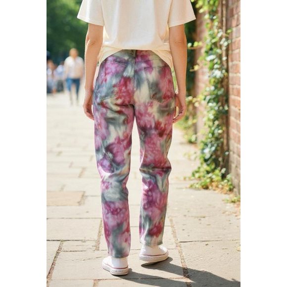 Reclaimed Vintage Levi's 550 Jeans: Hand-Tie-Dyed, Unique Hand-Dyed Levis - Picture 10 of 16